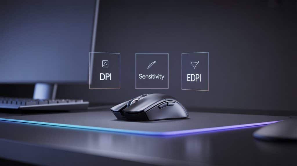 DPI vs Sensitivity vs eDPI: The Complete Guide (2026) 1 DPI vs Sensitivity vs eDPI: The Complete Guide